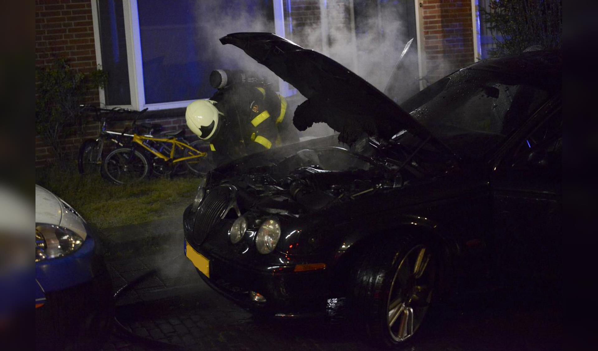 Autobrand Meidoornstraat