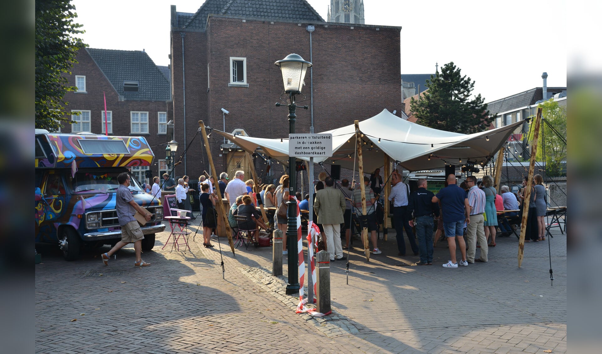 De eerste editie van het Festival voor de Democratie op het Stadserf in Breda.