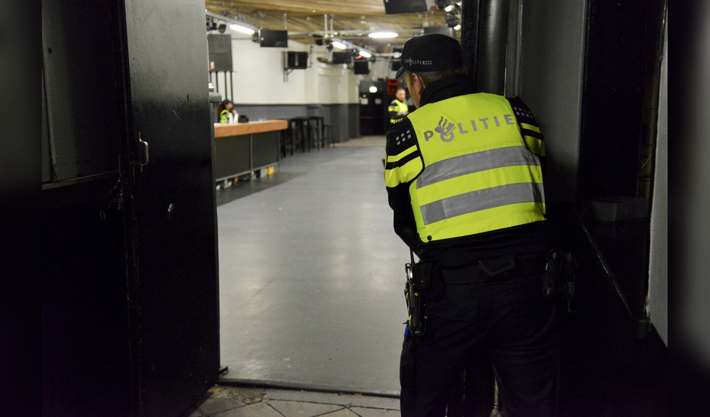 De politie oefent dinsdag 19 april op situaties in het uitgaansleven in Breda.
