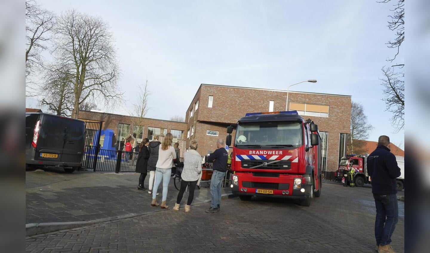 Een kind raakte beklemd bij een ongeval op een speelplaats aan de Viandenlaan.