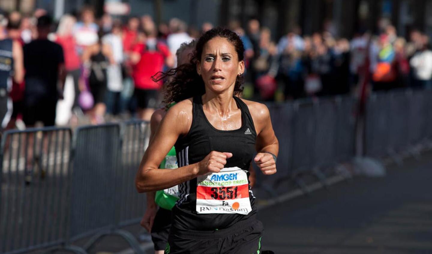 Zonnige zondag bezorgt Singelloop nieuwe climax. foto Jorgen Janssens