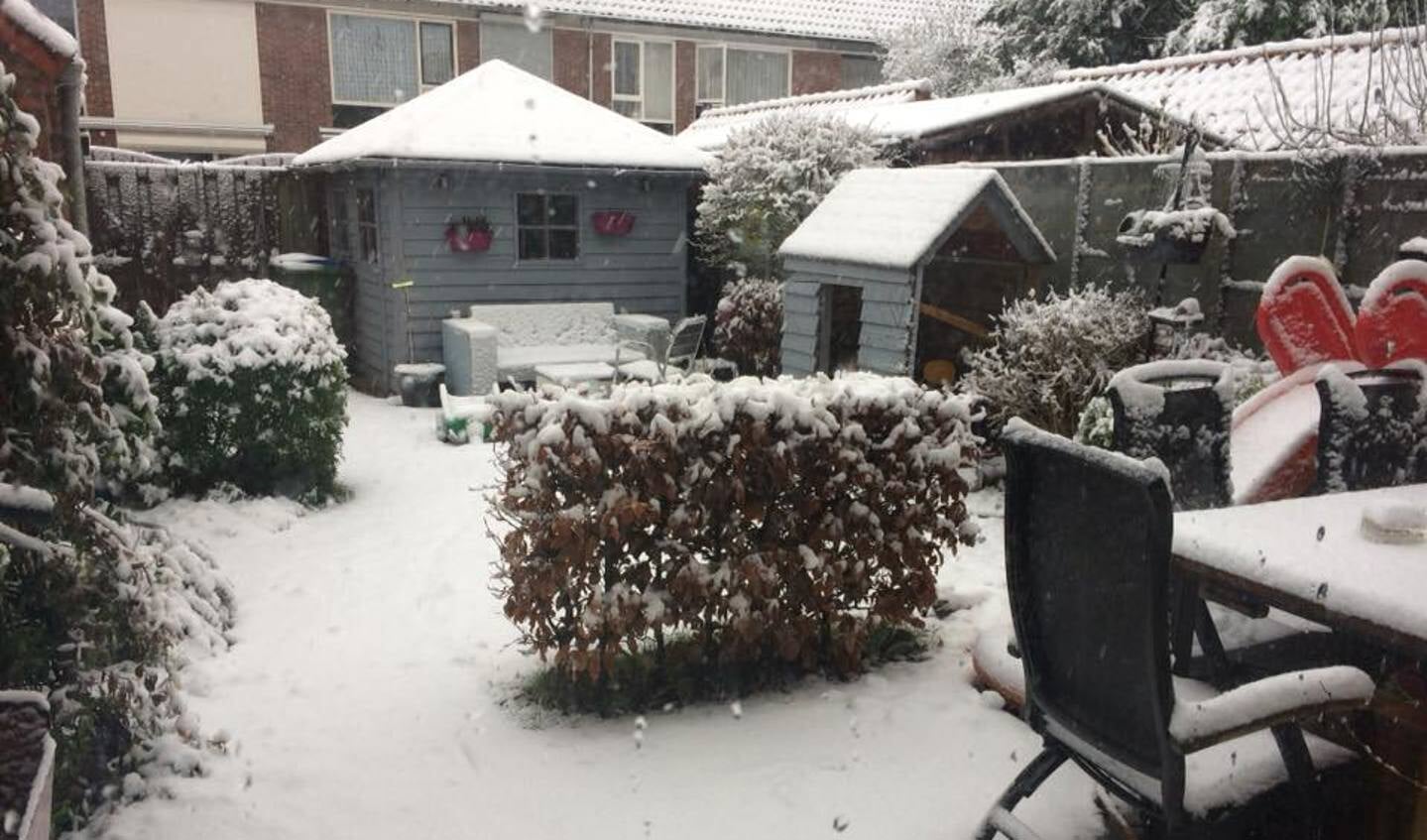 Sneeuw 10 december 2017