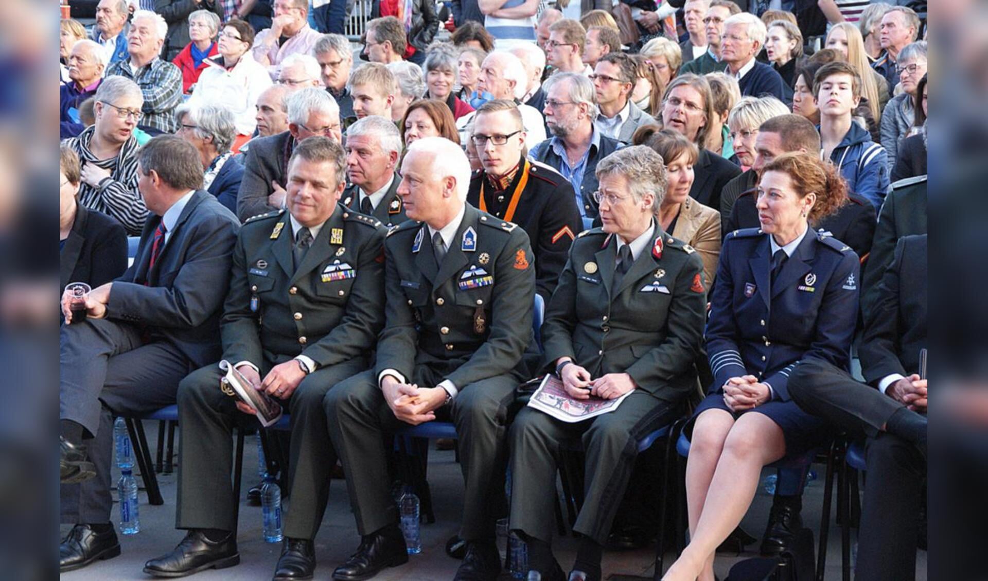 Military meets Music tijdens Spanjaardsgat Festival 2014. foto Theo Herrings