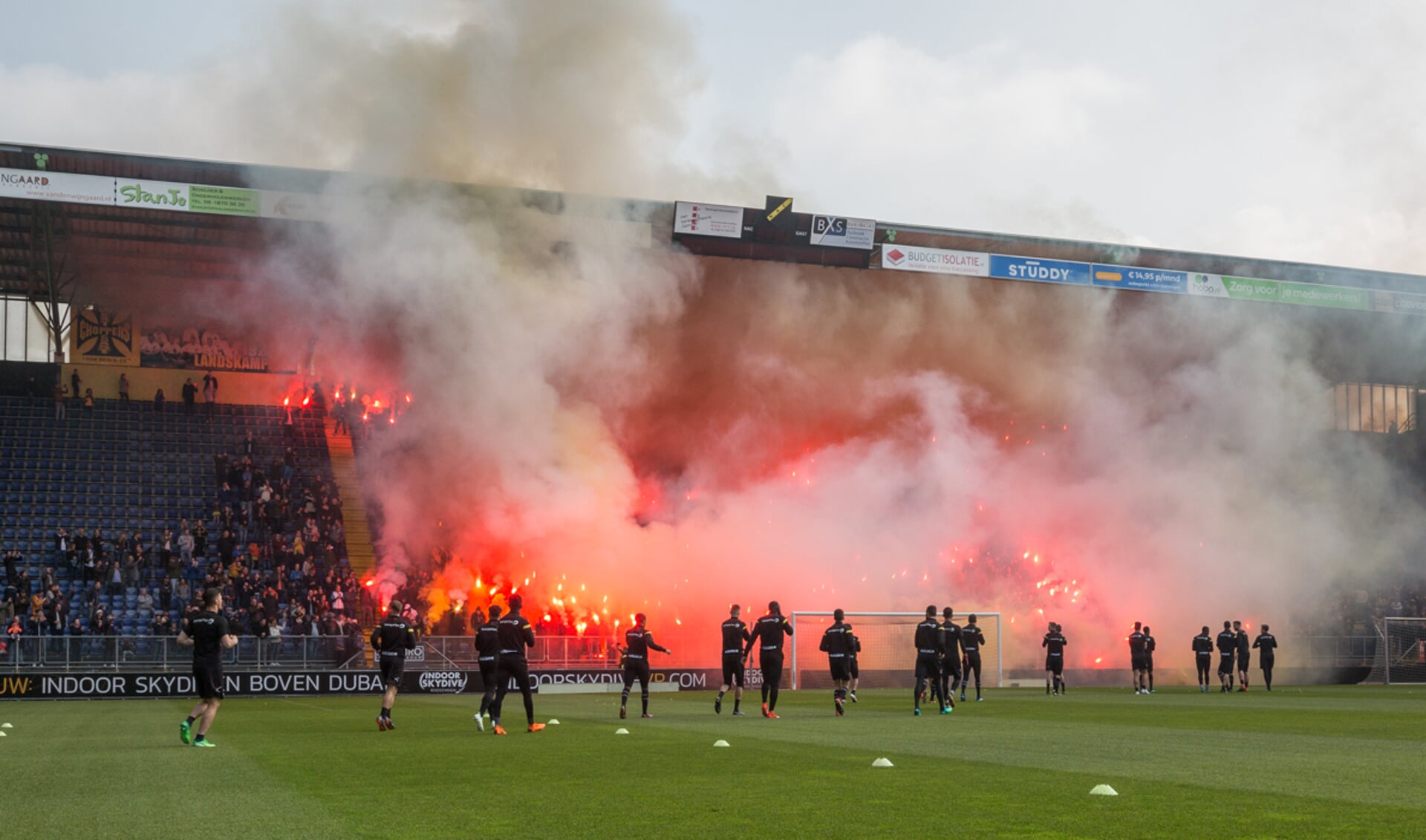 Dikke rook geeft NAC extra zetje tegen Willem II (foto's)