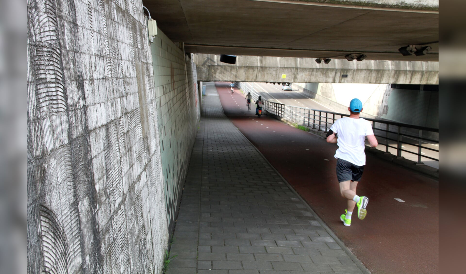 De Tunnel in de Westerparklaan, mei 2017.