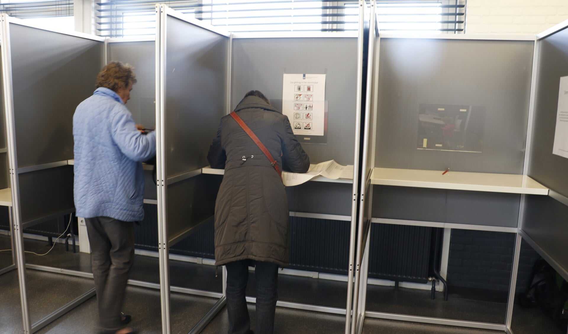De Tweede Kamerverkiezingen in Breda, woensdag 15 maart 2017.