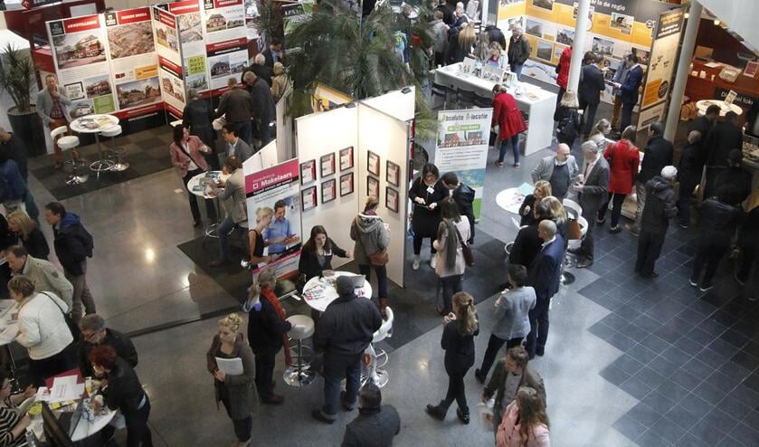 De Woonmarkt in het Stadskantoor.