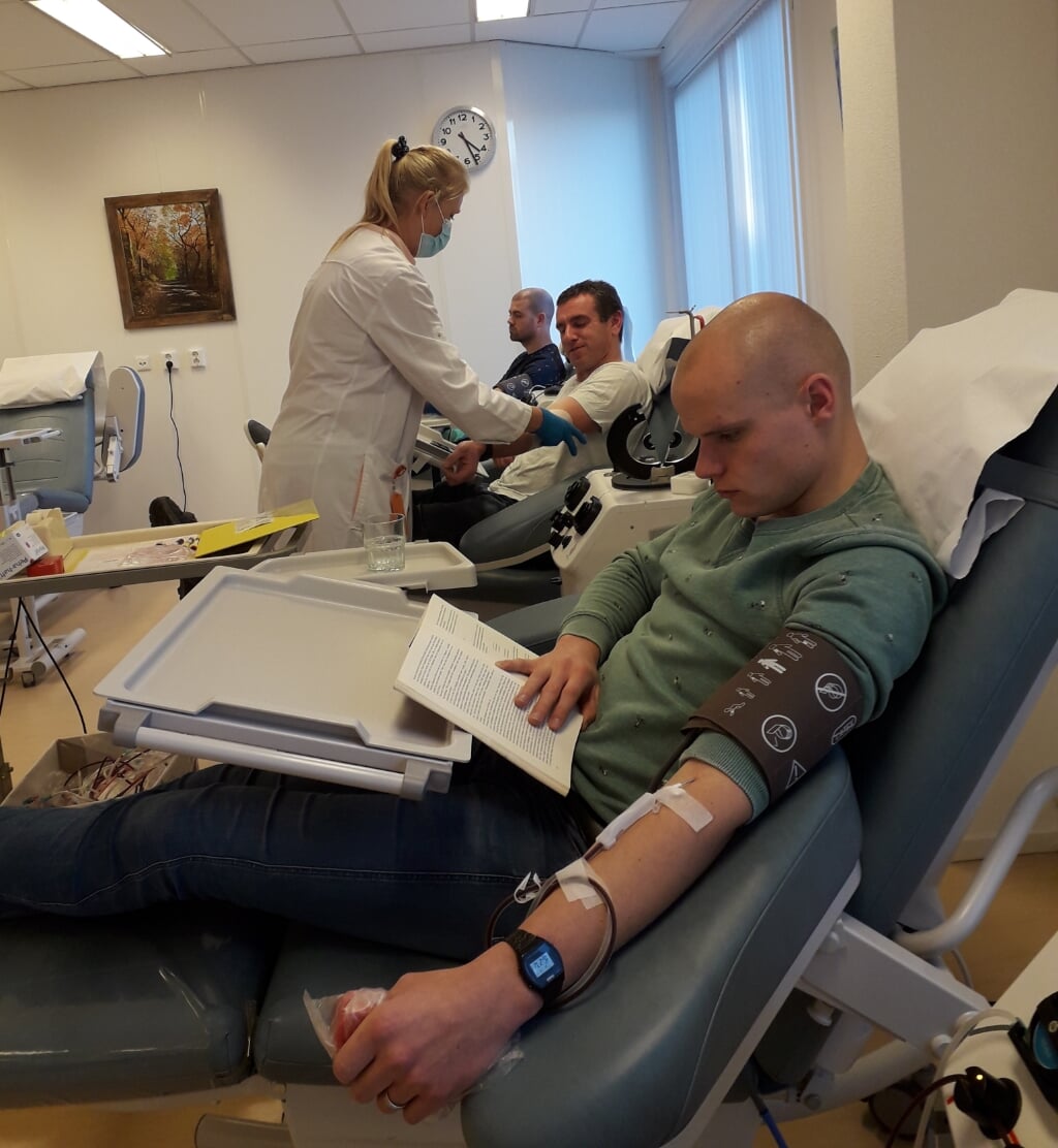 Bloed en plasma doneren gaat gewoon door.