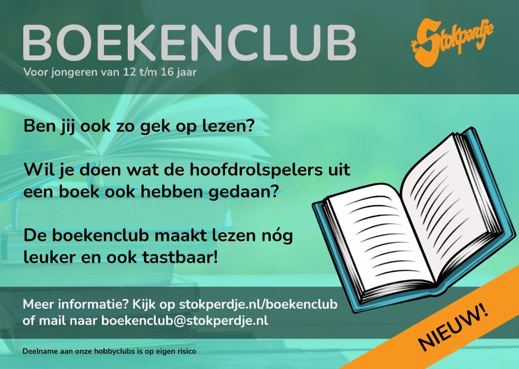 Advertentie Boekenclub