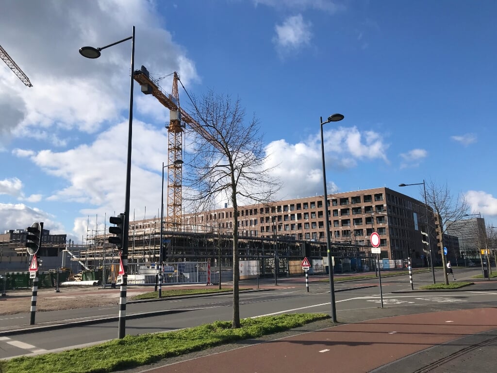 Nieuwbouw bij het station in Breda