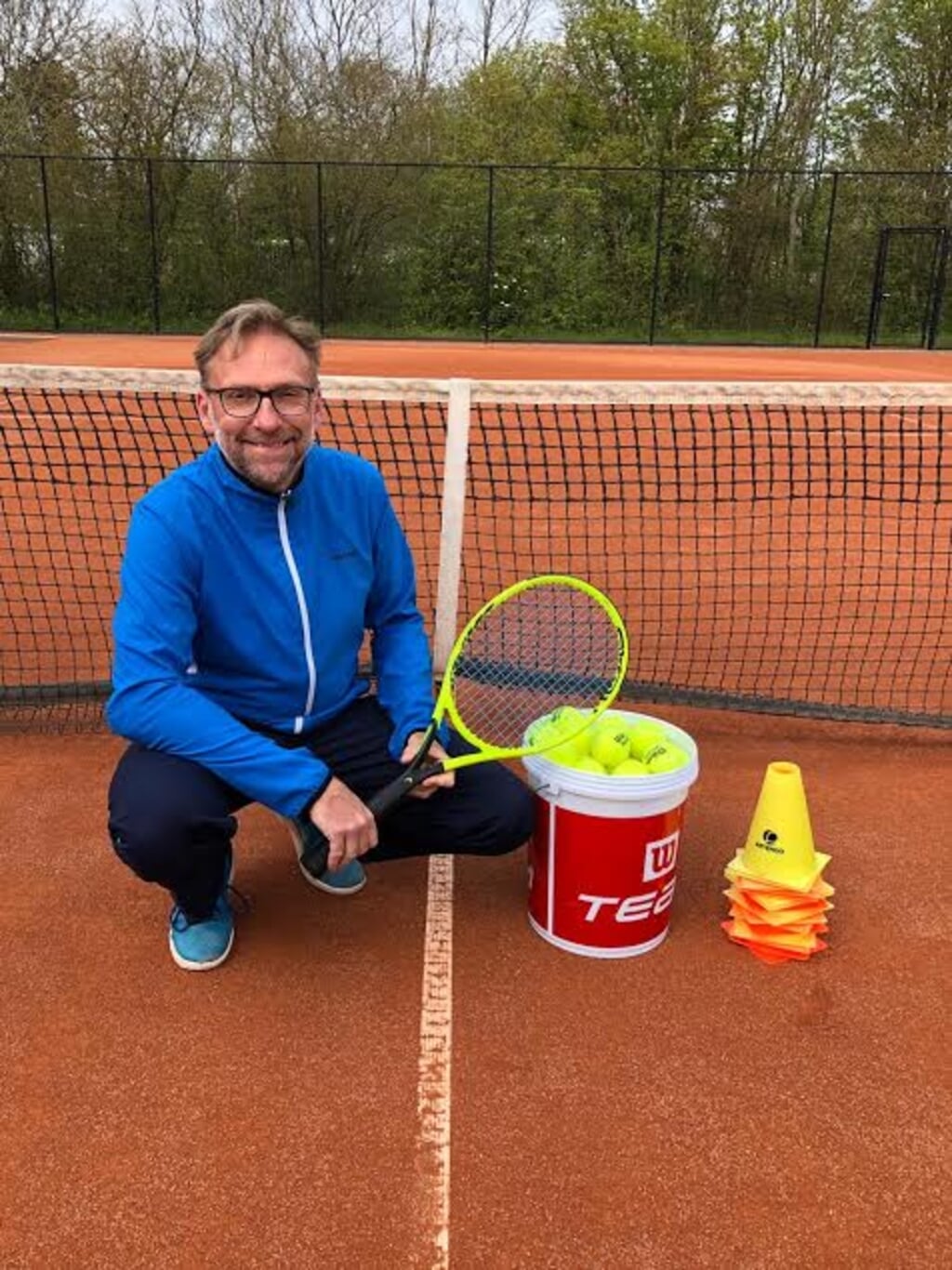 Jan-Willem de Coninck maakt mensen graag fan van tennis.