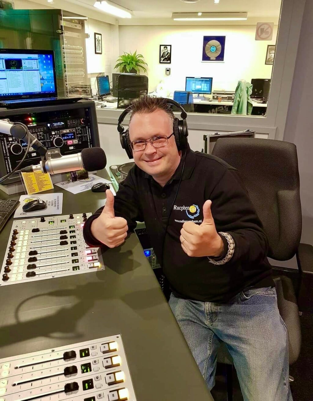 Richard Pertijs van Radio Rucphen FM.