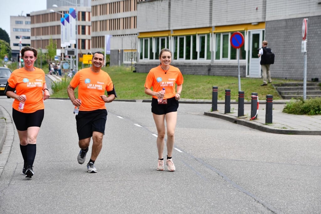 150 deelnemers liepen de run van vijf kilometer.
