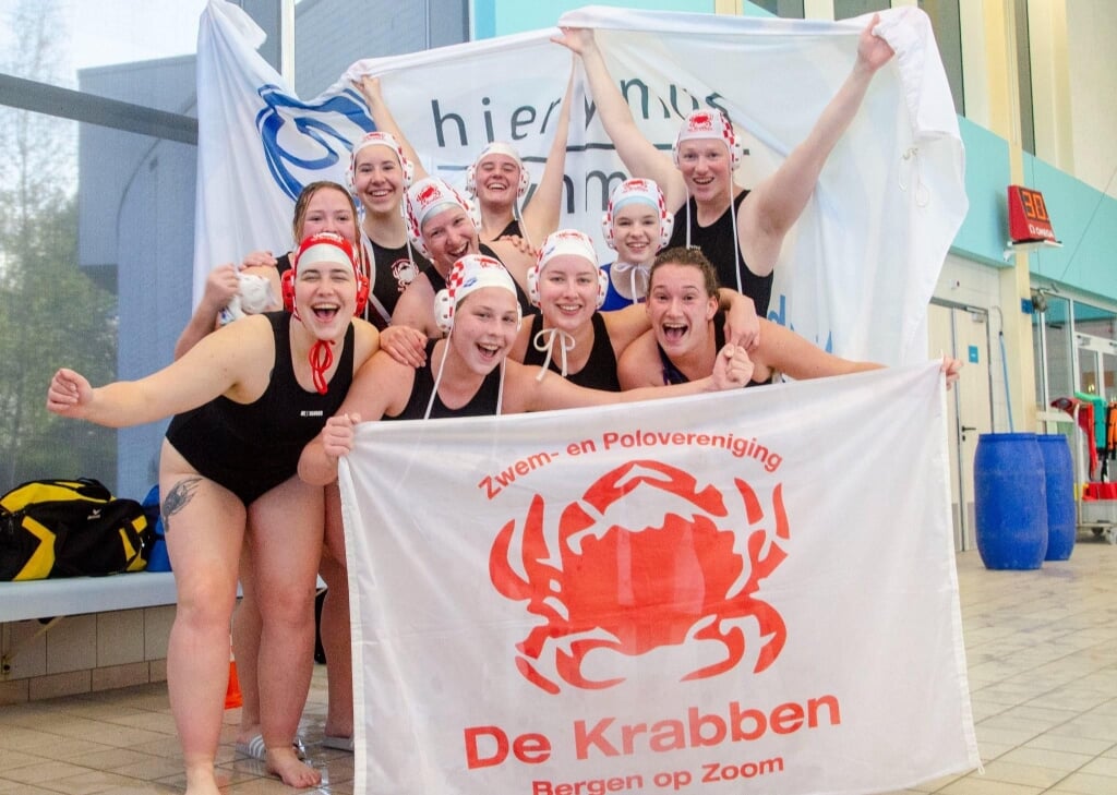 Het damesteam De Krabben/ Hieronymus.