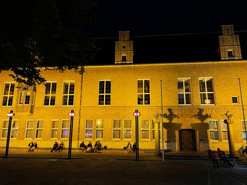 Het provinciehuis in Middelburg tijdens het Zeeland Nazomerfestival 2022