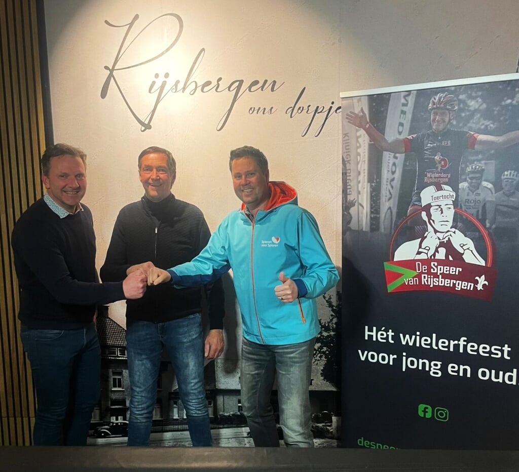 Johan van der Velde (m) koos het goede doel voor de lustrumeditie van De Speer van Rijsbergen.