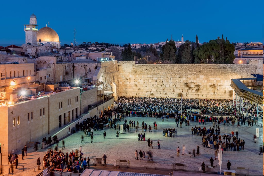 Het hart van Jeruzalem de Tempelberg