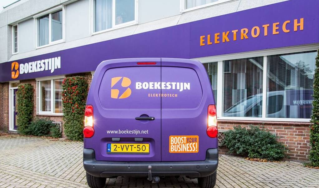 Boekestijn Elektrotech heeft een nieuwe uitstraling èn nieuwe slogan: Boost your business. 