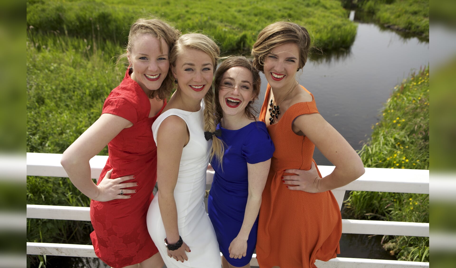 De Meisjes met de Wijsjes, een frisse en eigenzinnige vocal-popgroep, komen tijdens de volgende Delft op Zondag-miniconcerten in actie. 