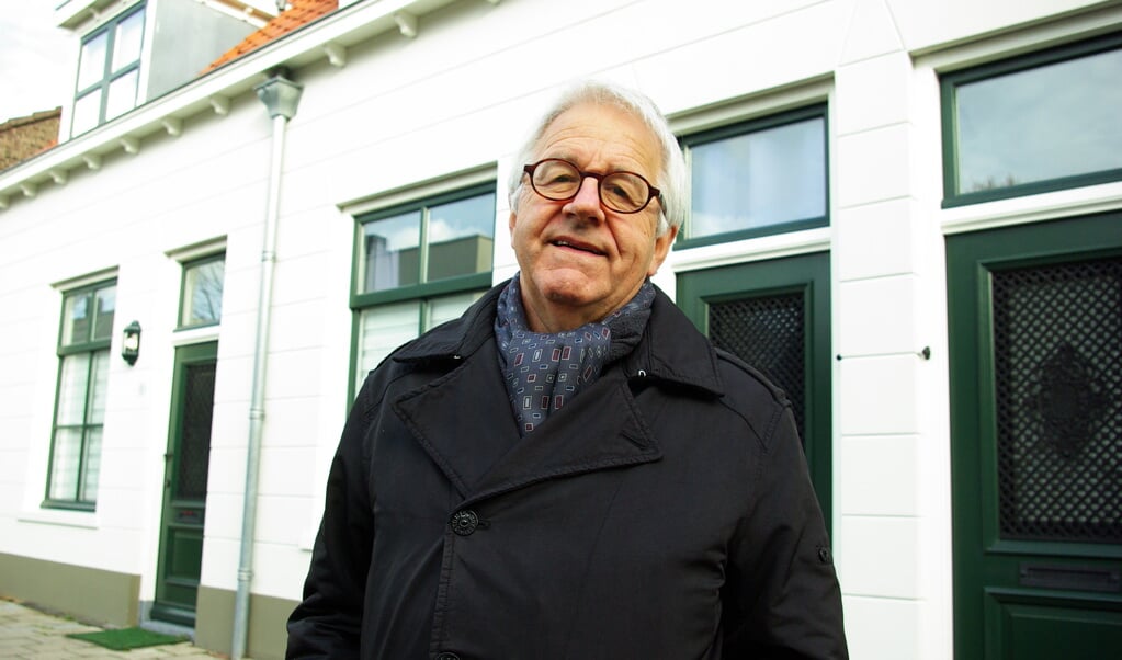 Theo Thomassen, voorzitter van de Historische Vereniging Delfia Batavorum. 