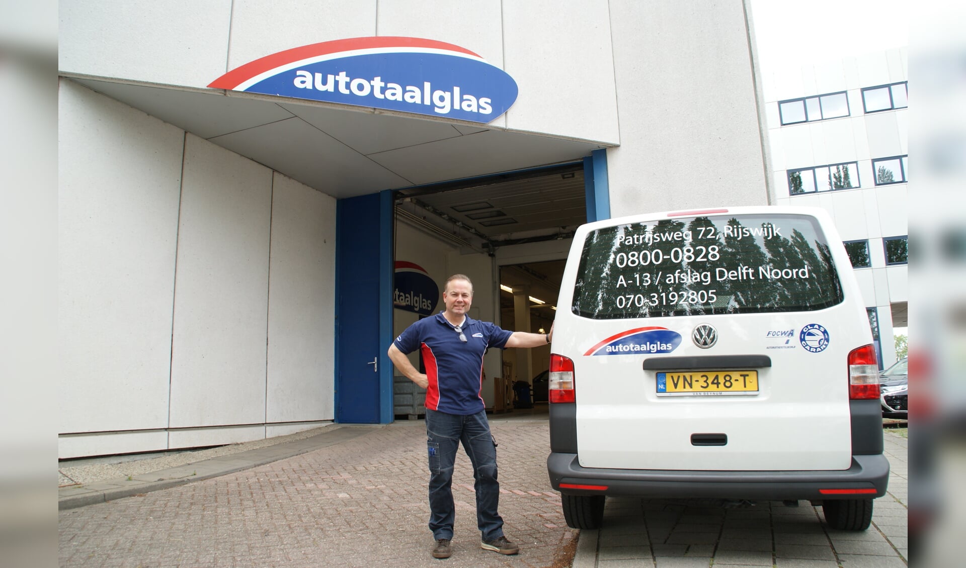 Rob Struik heet u van harte welkom bij Autotaalglas Rijswijk.