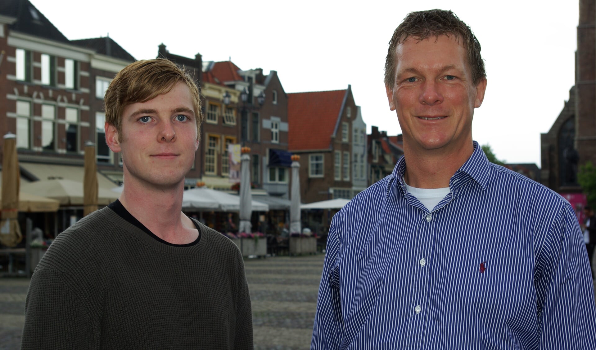 Rob van Woudenberg en Nick van Schaik van het CDA hopen dat de politiek en de gemeente de toenemende eenzaamheid in Delft een halt toe kunnen roepen.