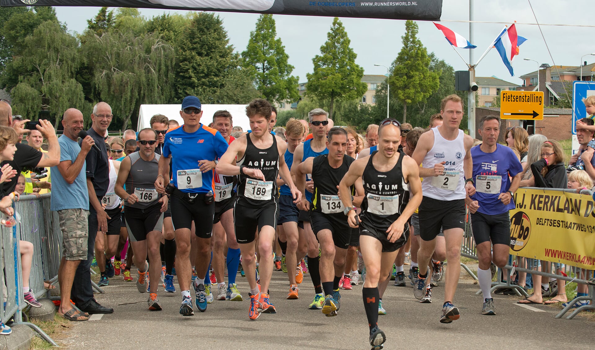 De Halve Marathon van Nootdorp is dit jaar op zondag 26 juni. (foto: Roel van Dorsten)