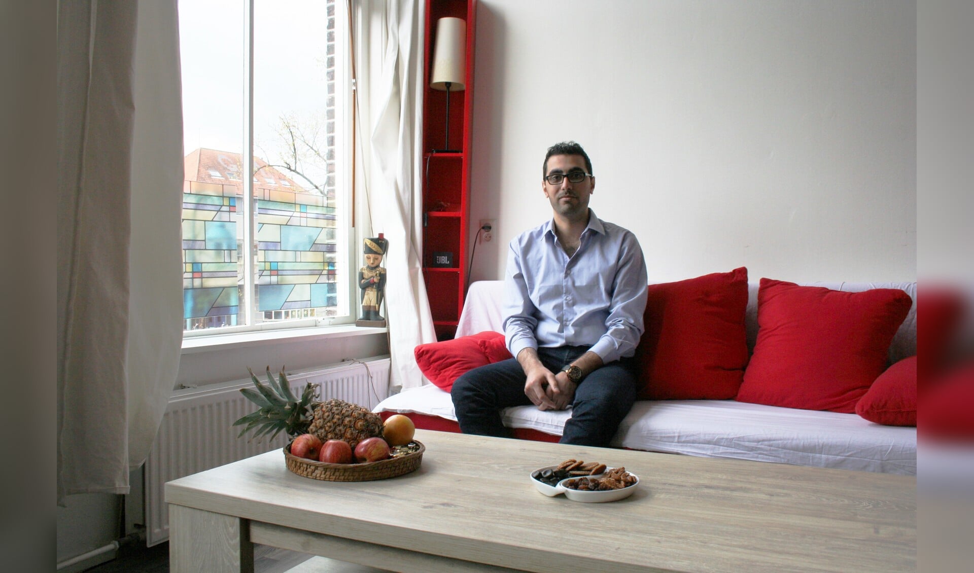 Syriër Hani Almeer vond een nieuw thuis in Delft.