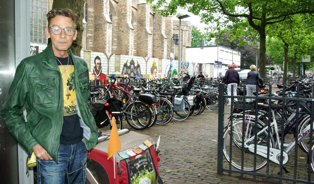 Ronald Kroon gaat de stalling 6 augustus weer bewaken. 