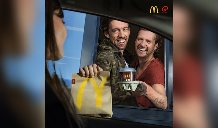 Mattie & Wietze komen woensdag naar McDonalds Delft Noord.