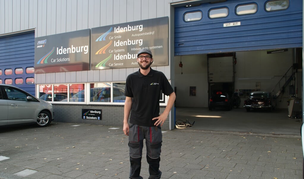 Algemeen bedrijfsleider Erik Idenburg, trots op alle bedrijfsonderdelen van Idenburg Car Solutions.
