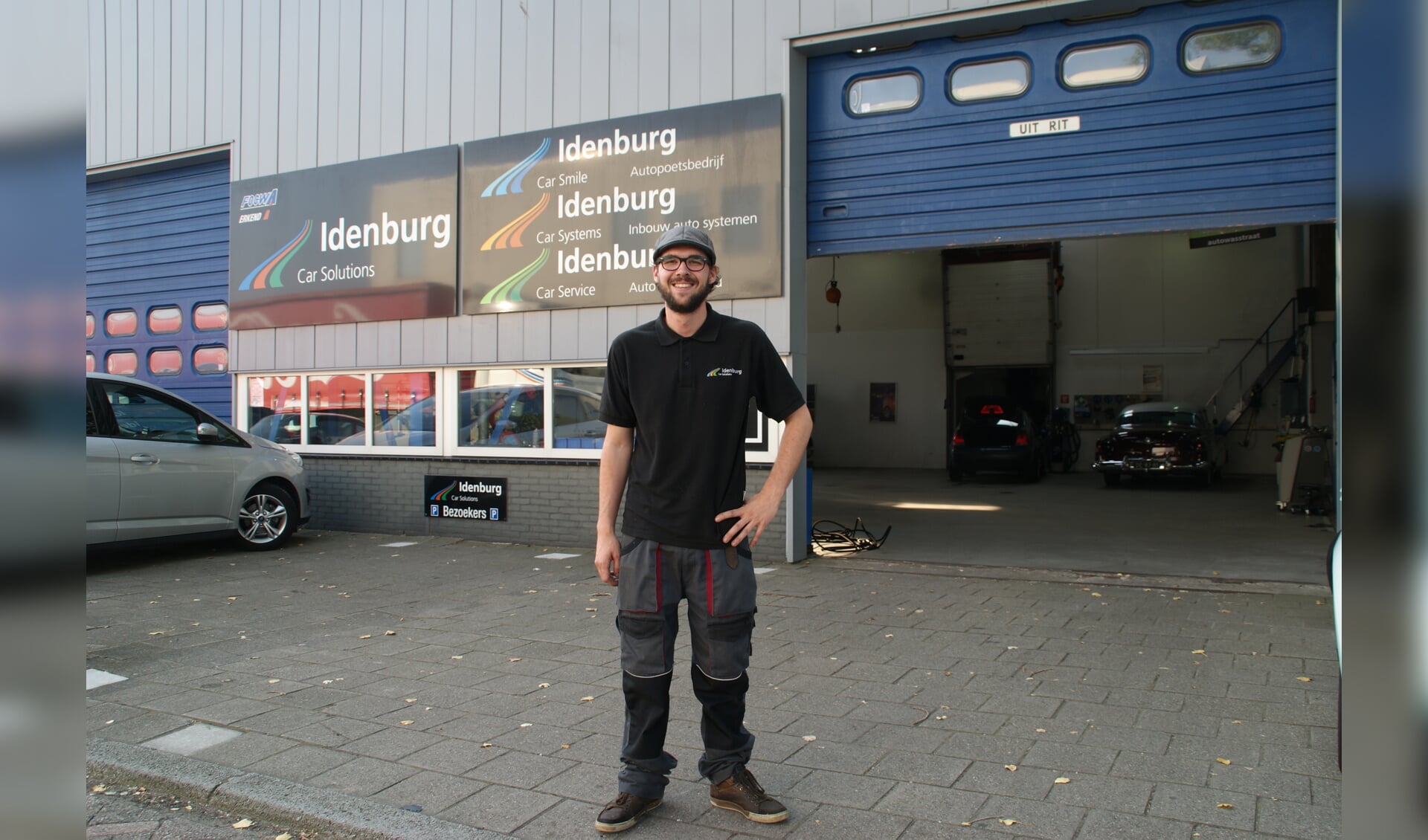 Algemeen bedrijfsleider Erik Idenburg, trots op alle bedrijfsonderdelen van Idenburg Car Solutions.