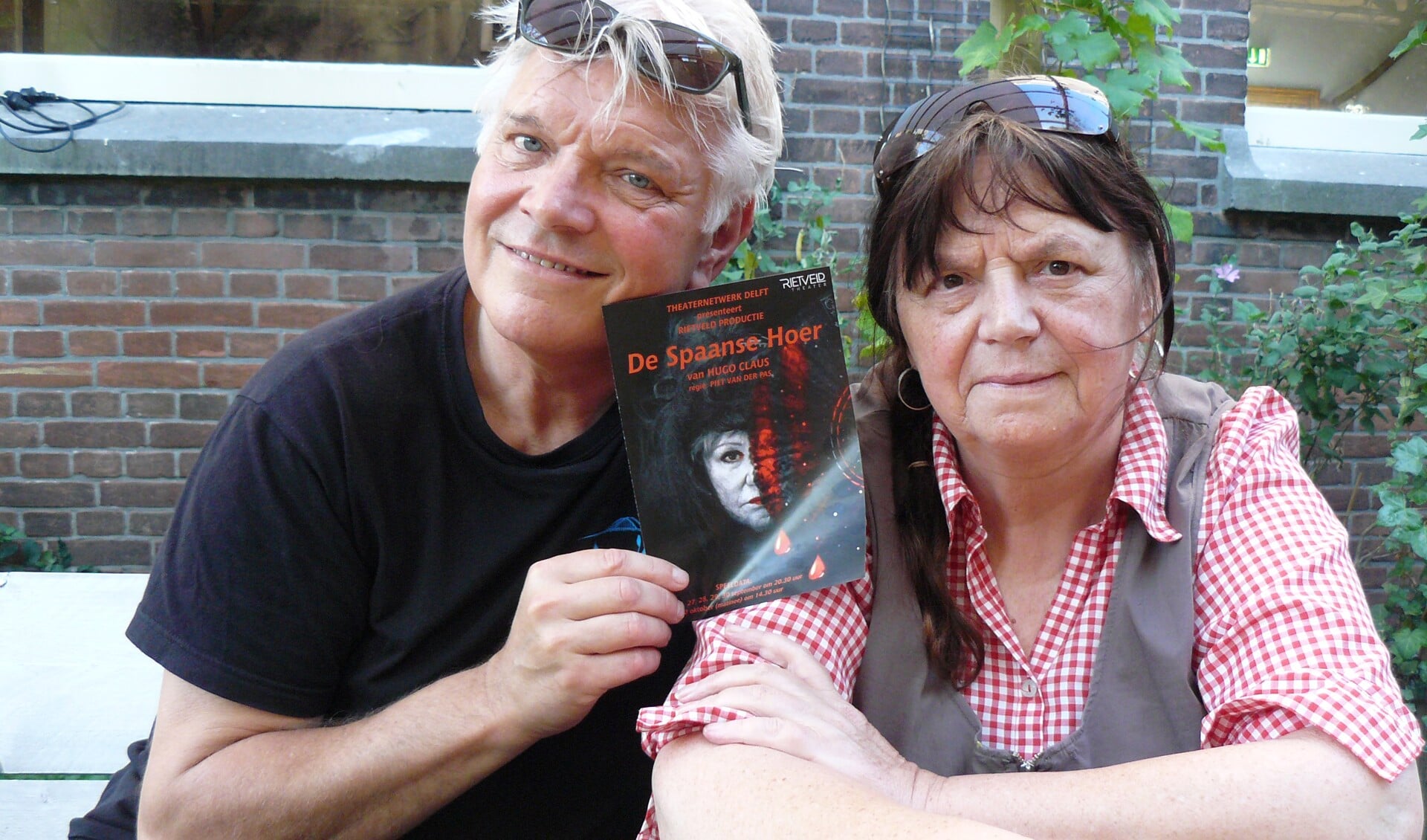 Regisseur Piet van der Pas en producente Marian Ruijgers. 