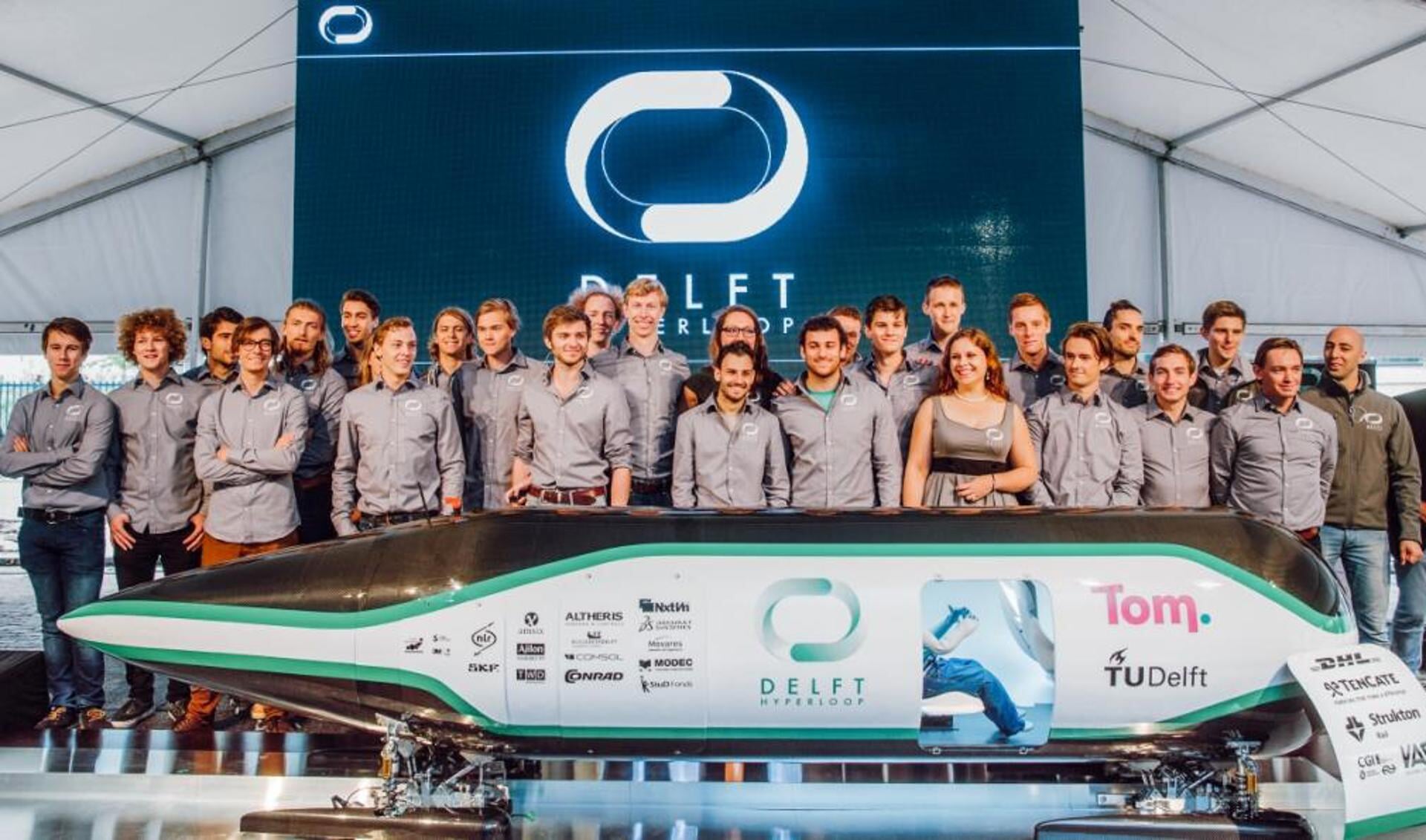 Het Delft Hyperloop Team komt komend weekend in Los Angeles in actie. 
