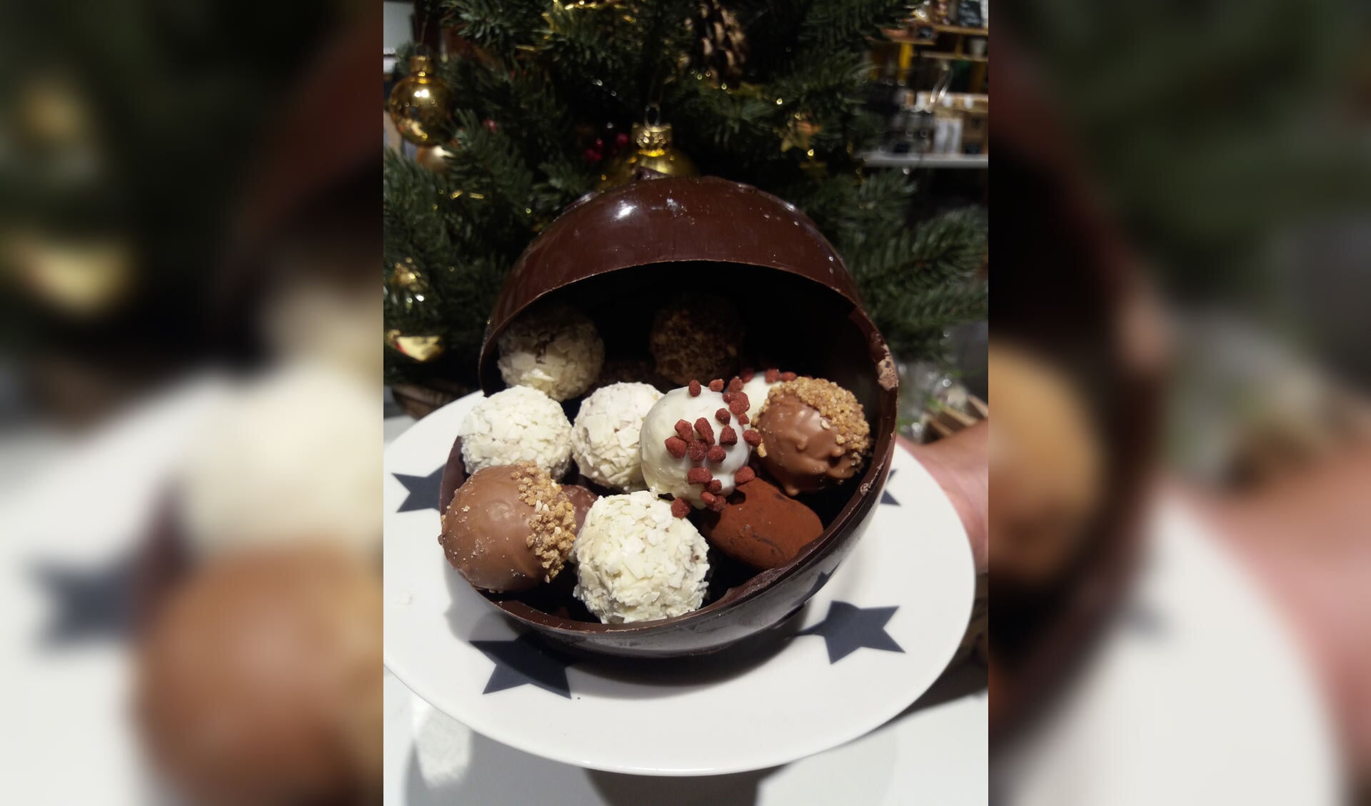 Zelf chocolade truffels maken: dat kan bij Van Maanen. 