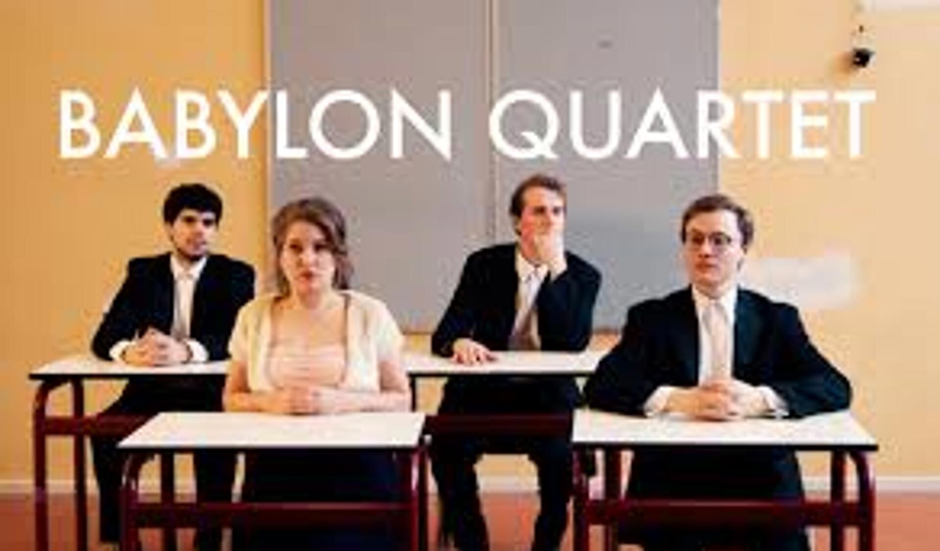 Donderdag 9 november in Paul Tetar van Elven: Het Babylon Quartet. 