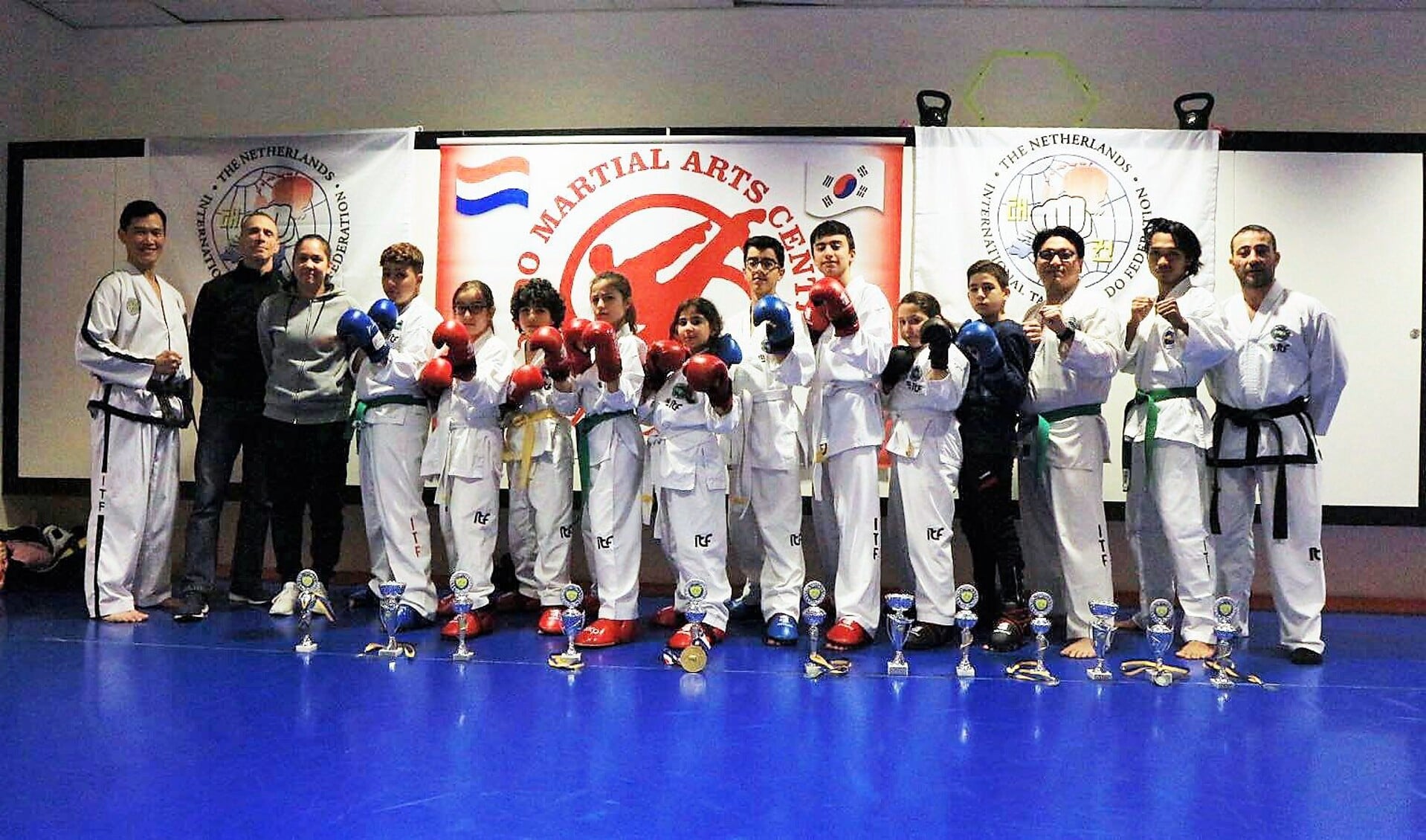 De leden van Taekwon-do Martial Arts Center Delft leverden vorig weekend een puike prestatie. 
