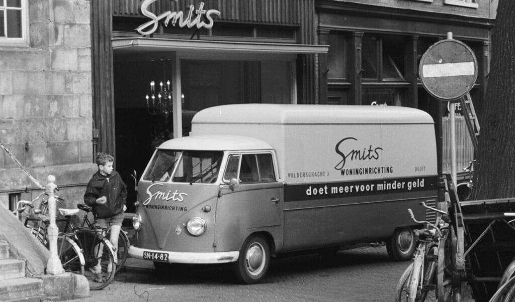 Smits in de jaren '60 op de Voldersgracht