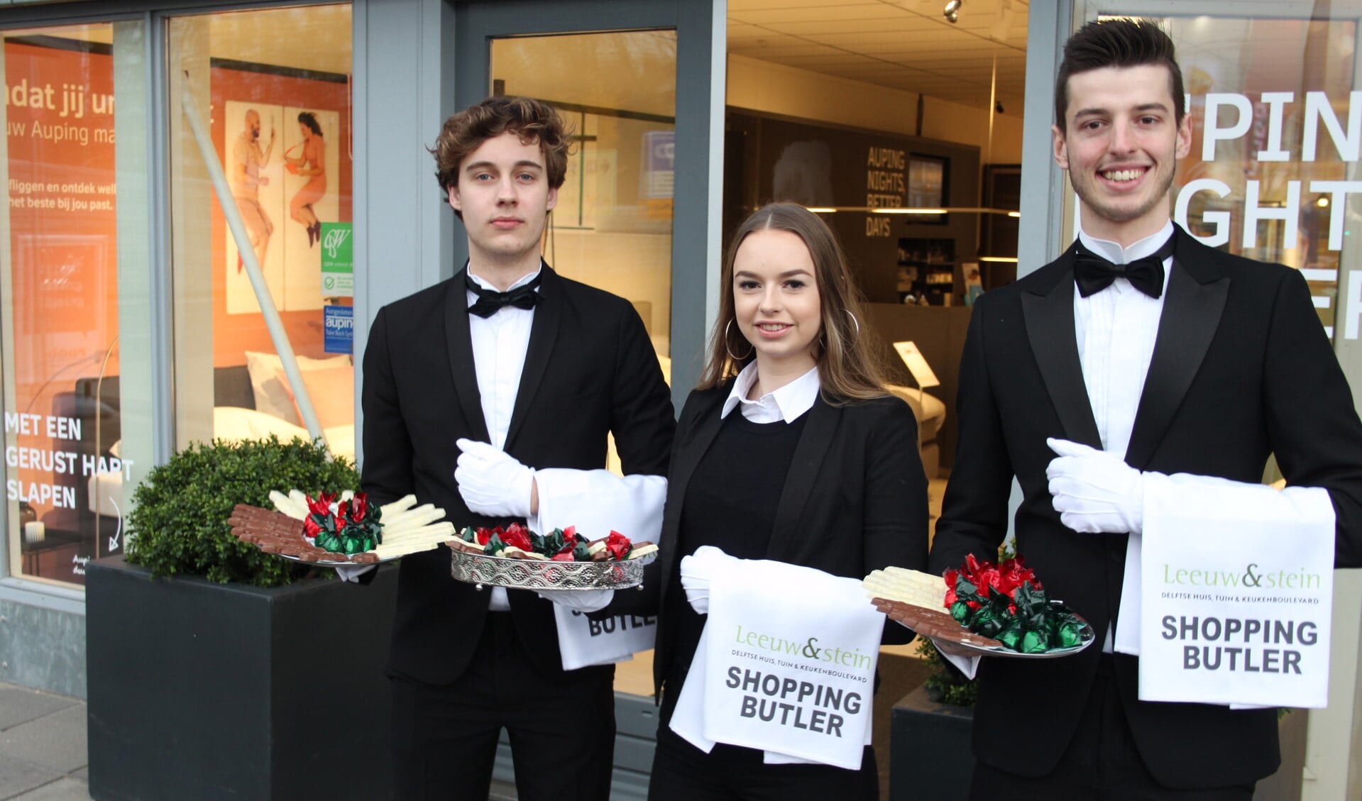 De Shopping Butlers zijn vrijdag 29 december weer te vinden op Leeuw&Stein. 