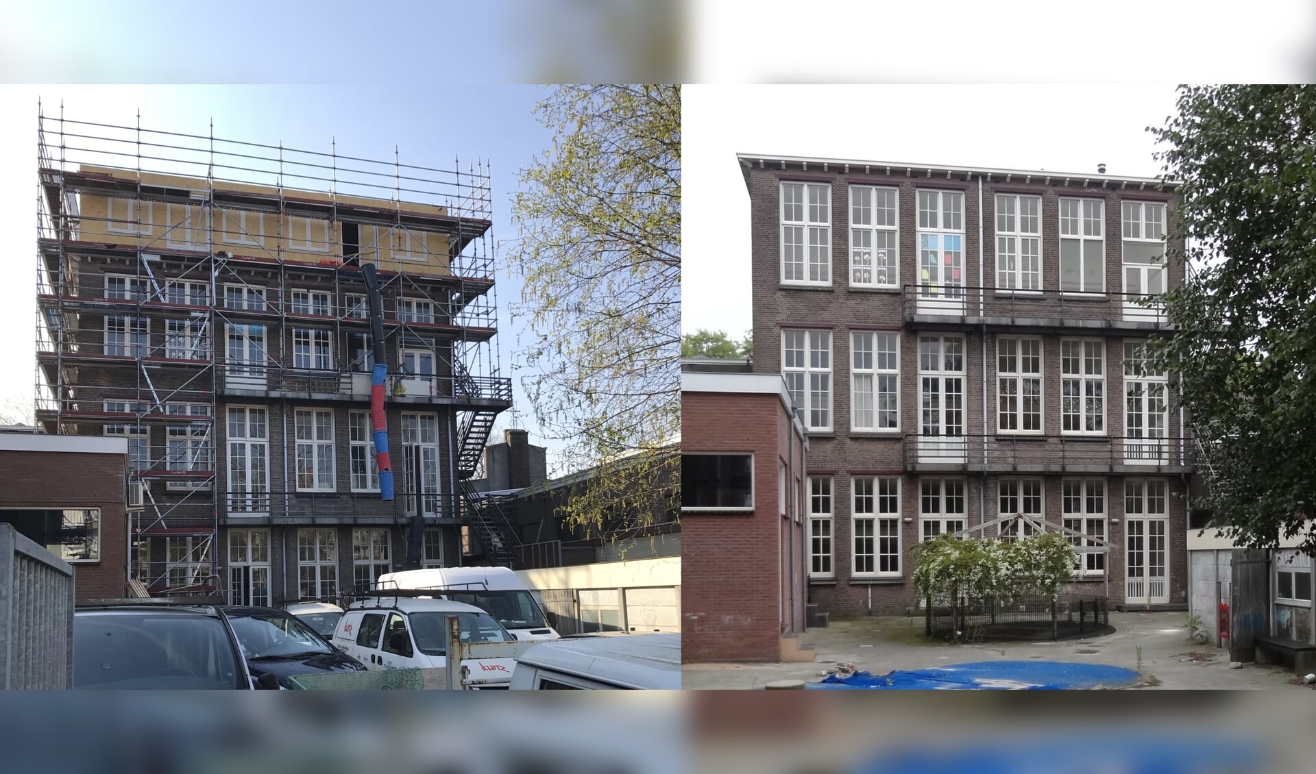 Bouwbedrijf Kunz verbouwt de Augustinusschool tot apartementen. (Foto: PR)