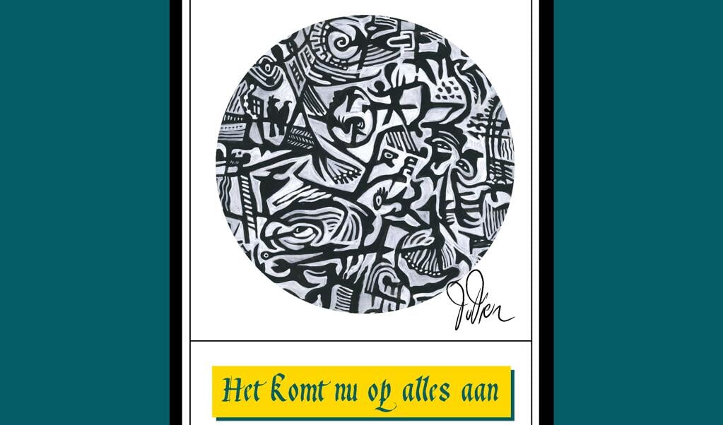 Kunstenaar Dirk van Dien heeft aforismen omgetoverd in schilderijen 