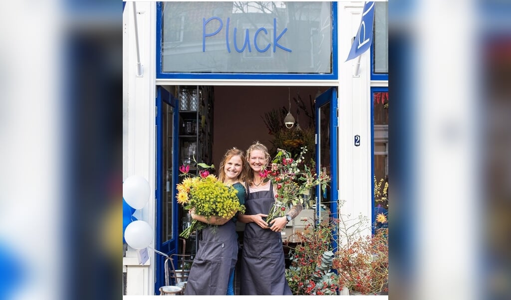 De 'blommige' dames van Pluck aan de Molslaan 2, Marit en Tessa