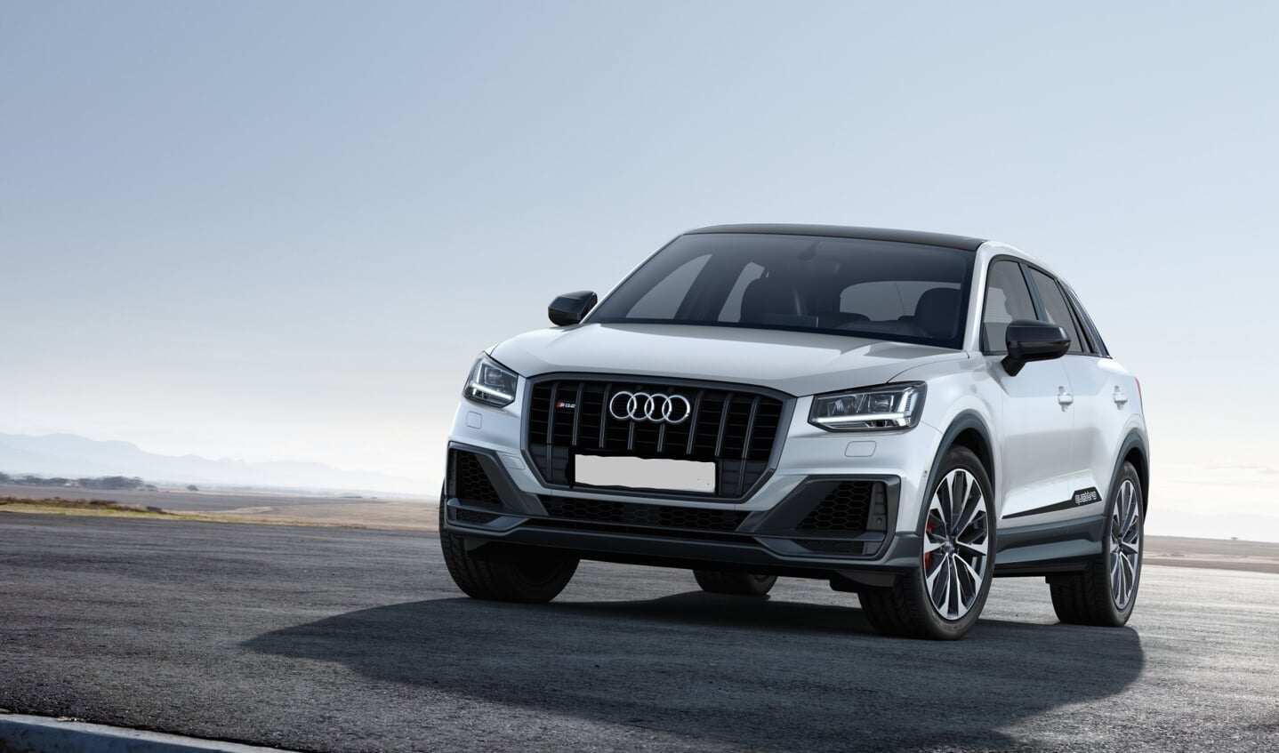 De crossover SQ2 van Audi.