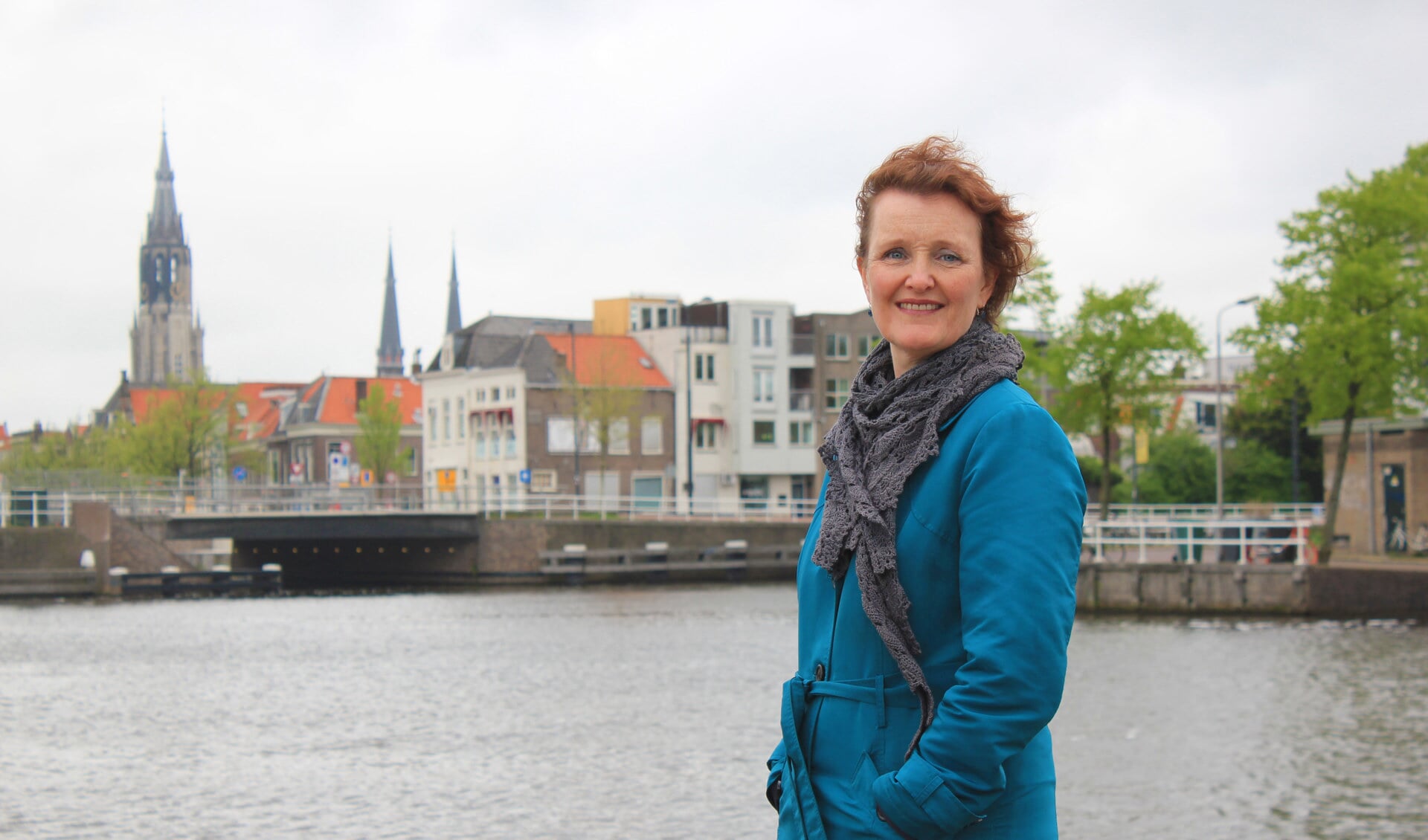 Wethouder Martina Huijsmans ziet het Delft van de toekomst wel voor zich. (Foto: archief) 