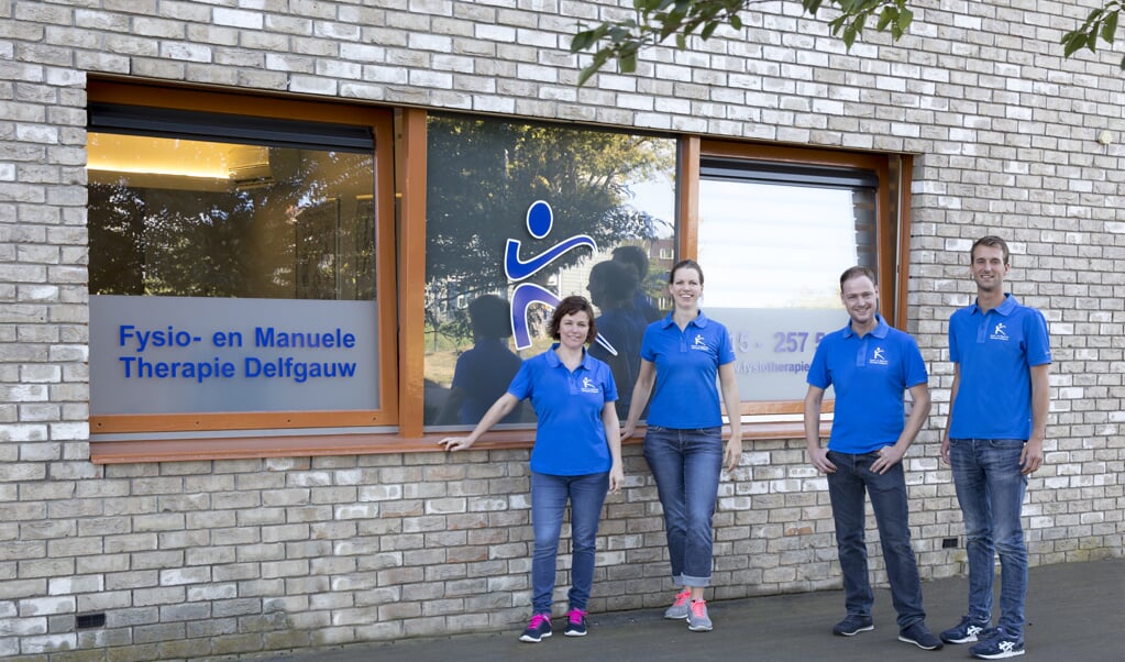 Het Team van Fysio- en Manuele Therapie Delfgauw. (Foto: PR)