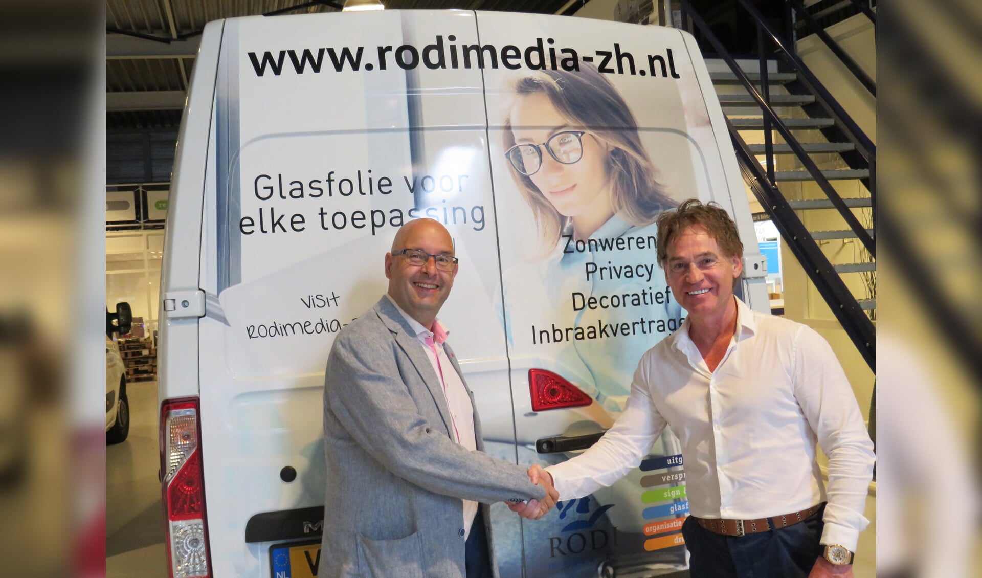 Edwin van der Zijden en Leo Rontberg zetten zich samen in voor lokaal ondernemerschap 