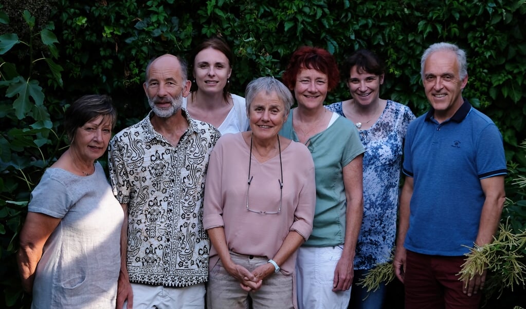 Het team van Centrum NLD3, met tweede van links Marijn van der Vegt en centraal Nineke Lamaison. (foto: PR)