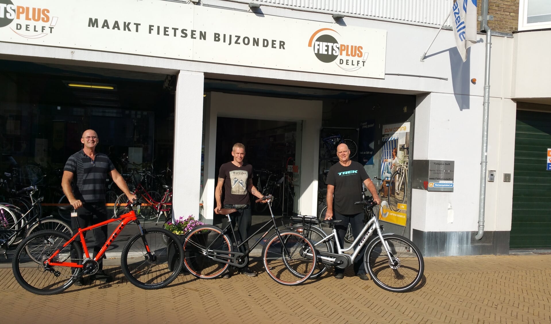 Het team van Fietsplus Delft maakt fietsen bijzonder