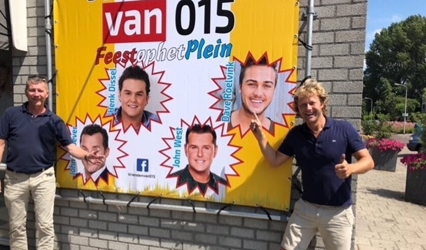 Henk Priem en Frits Kuijper zijn er helemaal klaar voor.