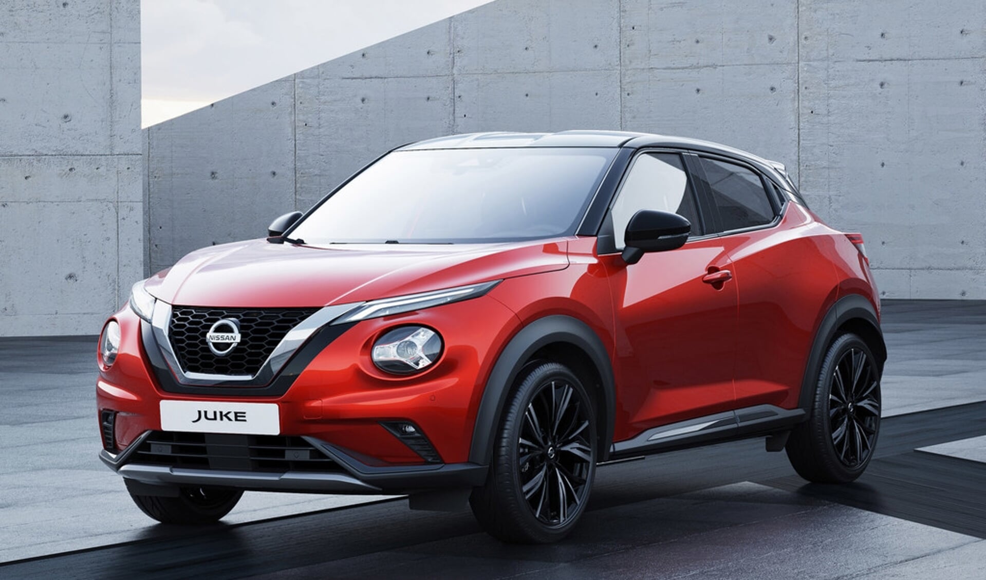 De vernieuwde Nissan Juke, met het vernieuwende 2019-design.